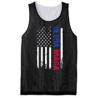 Ultra Maga Flag Mesh Reversible Basketball Jersey Tank