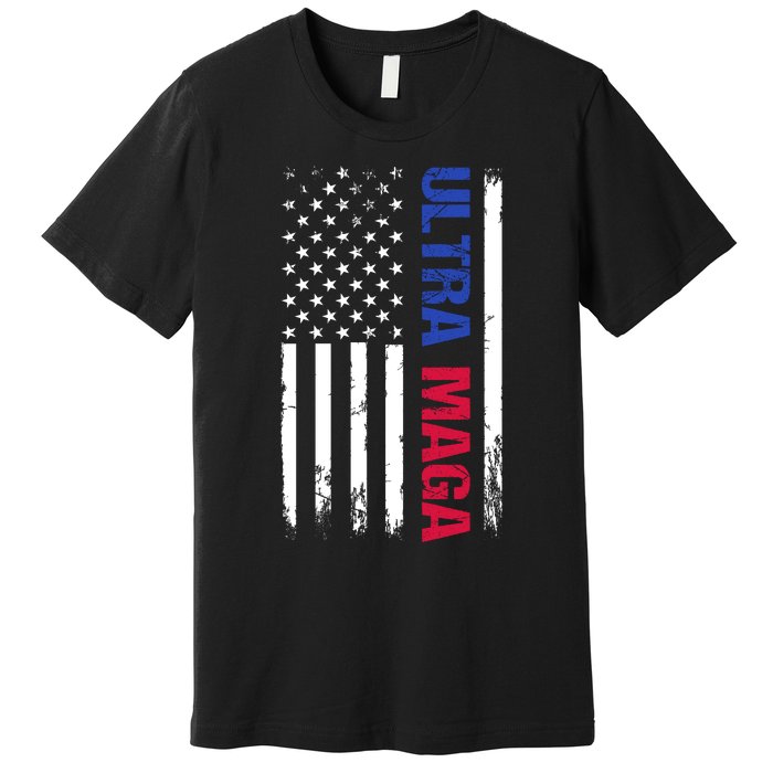 Ultra Maga Flag Premium T-Shirt