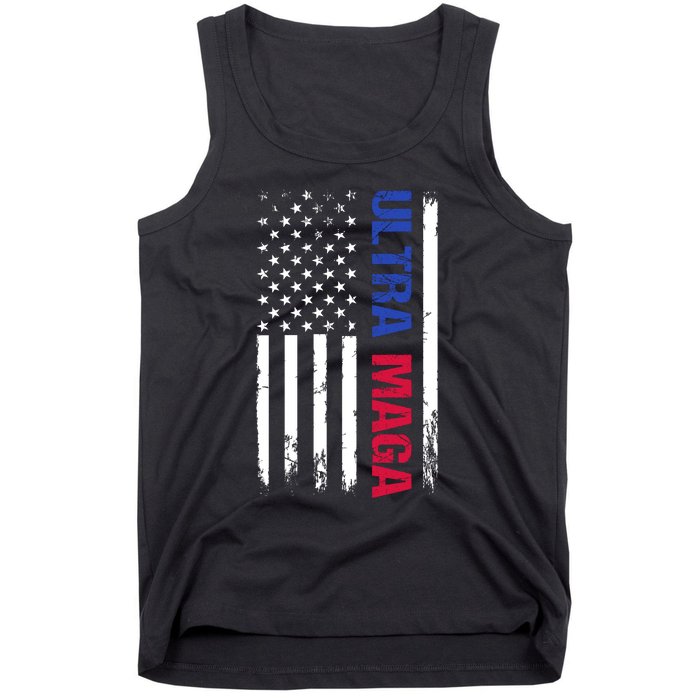 Ultra Maga Flag Tank Top