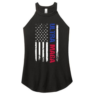 Ultra Maga Flag Women's Perfect Tri Rocker Tank