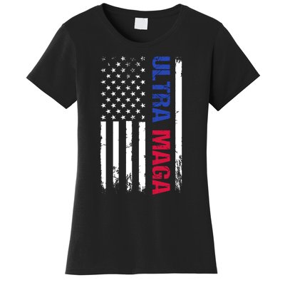 Ultra Maga Flag Women's T-Shirt