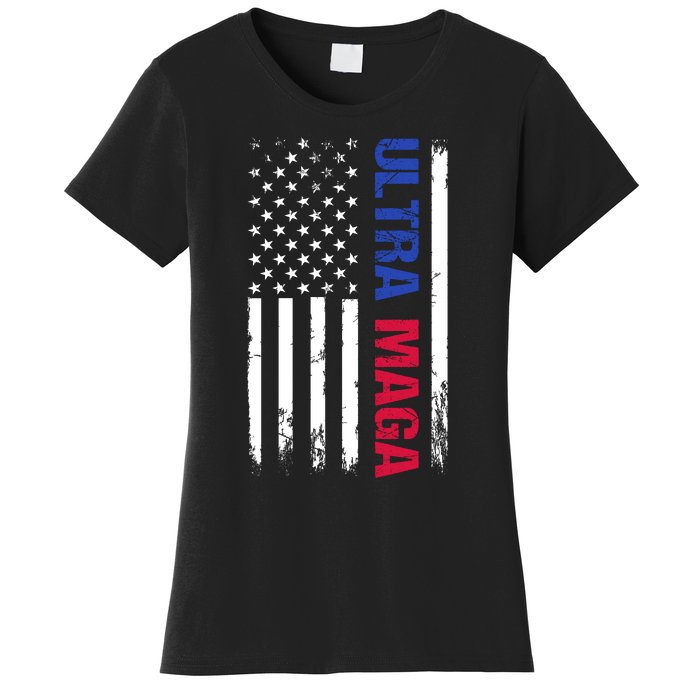 Ultra Maga Flag Women's T-Shirt