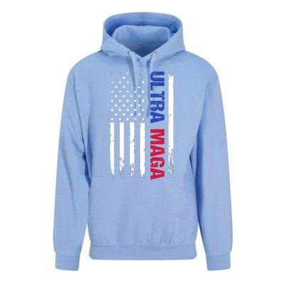 Ultra Maga Flag Unisex Surf Hoodie