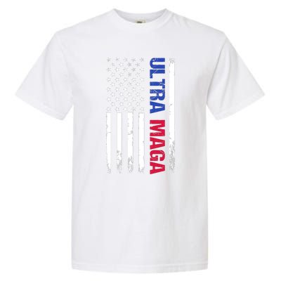 Ultra Maga Flag Garment-Dyed Heavyweight T-Shirt