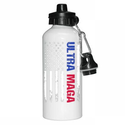 Ultra Maga Flag Aluminum Water Bottle