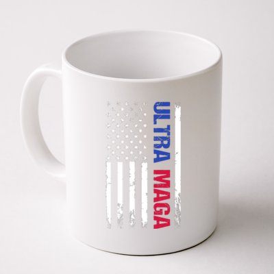 Ultra Maga Flag Coffee Mug