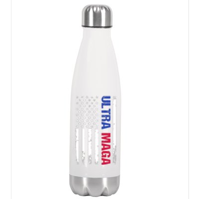 Ultra Maga Flag Stainless Steel Insulated Water Bottle