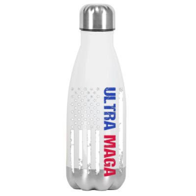 Ultra Maga Flag Stainless Steel Insulated Water Bottle