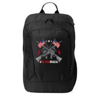 Ultra MAGA Funny Conservative Anti Biden Pro Trump City Backpack