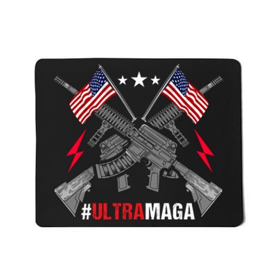 Ultra MAGA Funny Conservative Anti Biden Pro Trump Mousepad