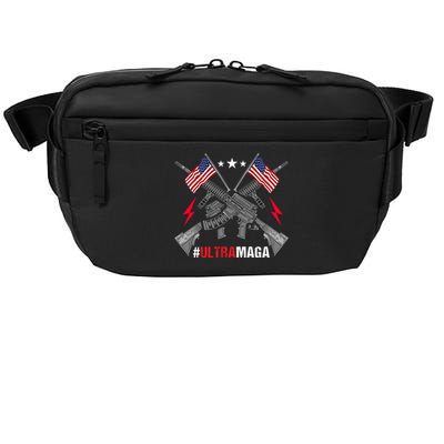 Ultra MAGA Funny Conservative Anti Biden Pro Trump Crossbody Pack