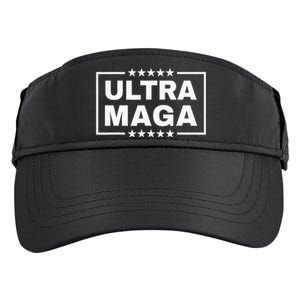 Ultra Maga Funny Anti Joe Biden Proud Ultra Mega Adult Drive Performance Visor