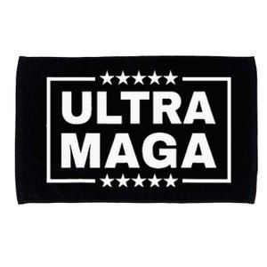 Ultra Maga Funny Anti Joe Biden Proud Ultra Mega Microfiber Hand Towel