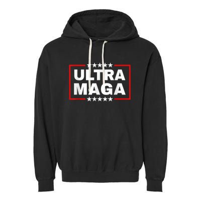 Ultra Mega Funny Anti Joe Biden Garment-Dyed Fleece Hoodie