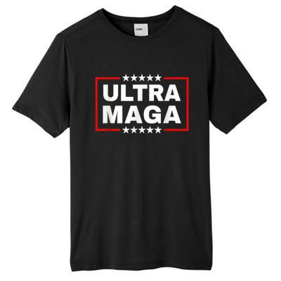 Ultra Mega Funny Anti Joe Biden Tall Fusion ChromaSoft Performance T-Shirt