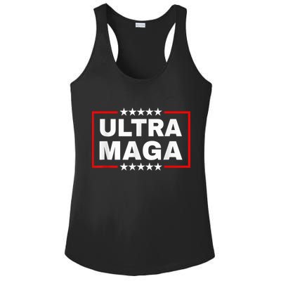 Ultra Mega Funny Anti Joe Biden Ladies PosiCharge Competitor Racerback Tank