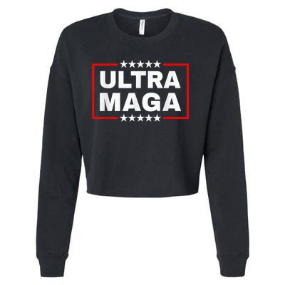 Ultra Mega Funny Anti Joe Biden Cropped Pullover Crew