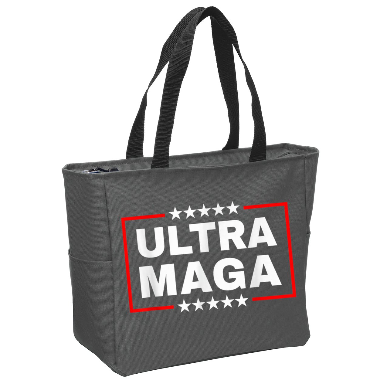 Ultra Mega Funny Anti Joe Biden Zip Tote Bag