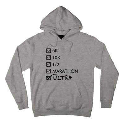 Ultra Marathon Finisher Running Tall Hoodie