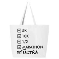 Ultra Marathon Finisher Running 25L Jumbo Tote