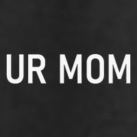 Ur Mom Funny Jokes 7 Panel Mesh Trucker Snapback Hat