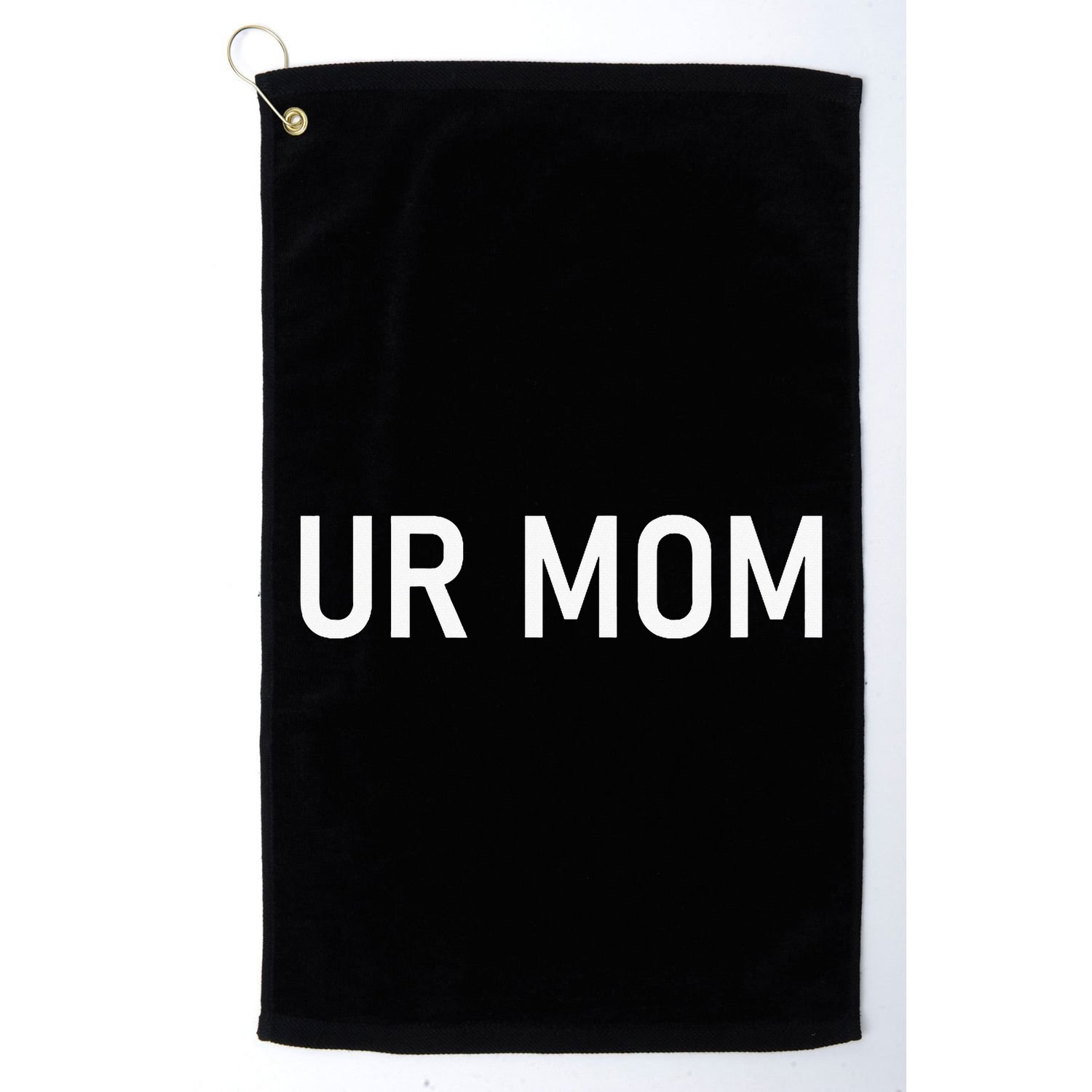 Ur Mom Funny Jokes Golf Towel