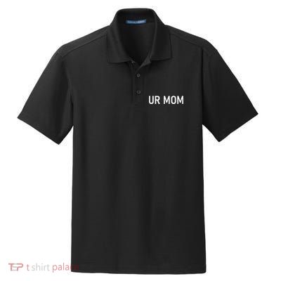 Ur Mom Funny Jokes Sarcastic Sayings Dry Zone Grid Polo