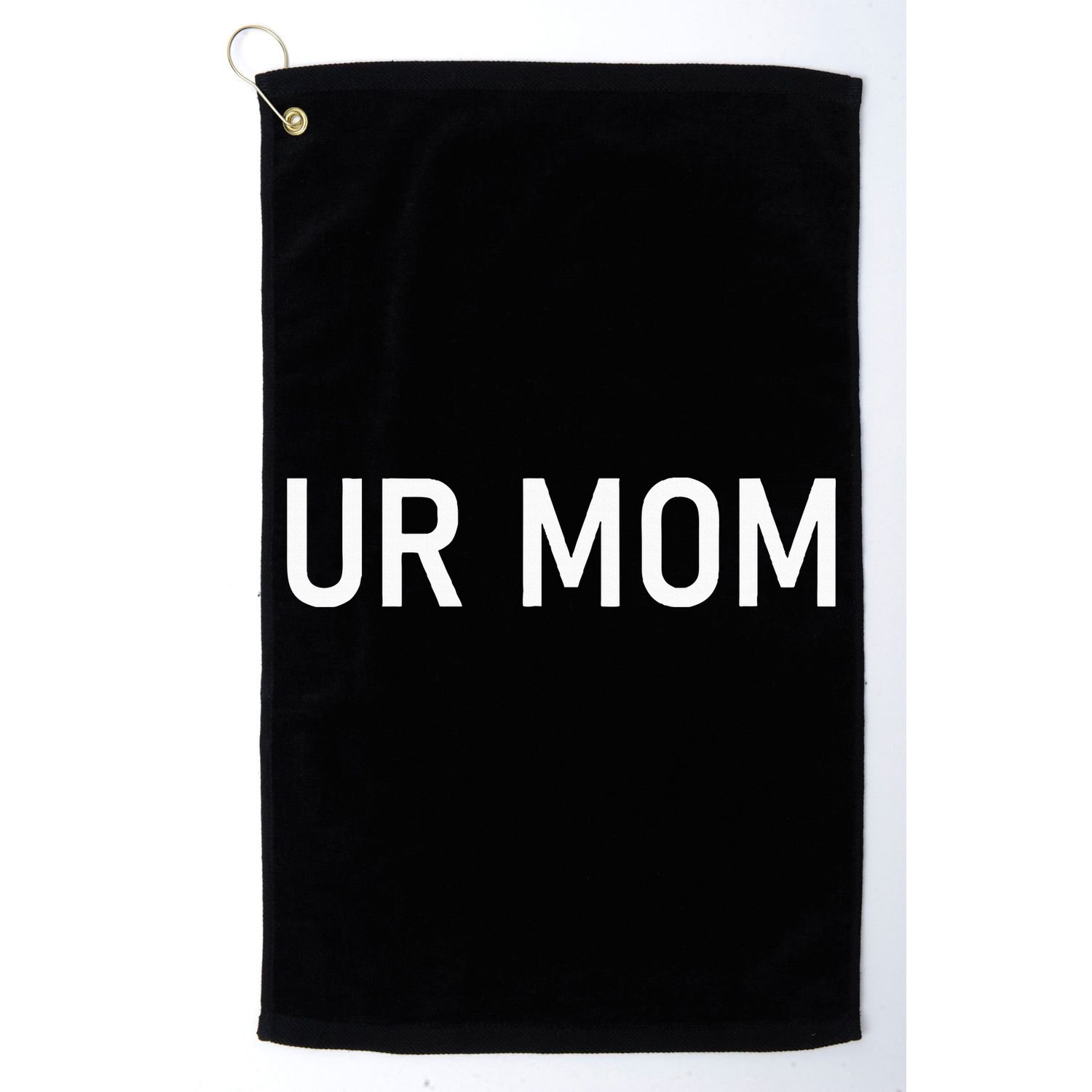 Ur Mom Funny Jokes Golf Towel