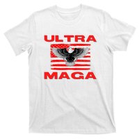 Ultra MAGA Conservative US Flag T-Shirt