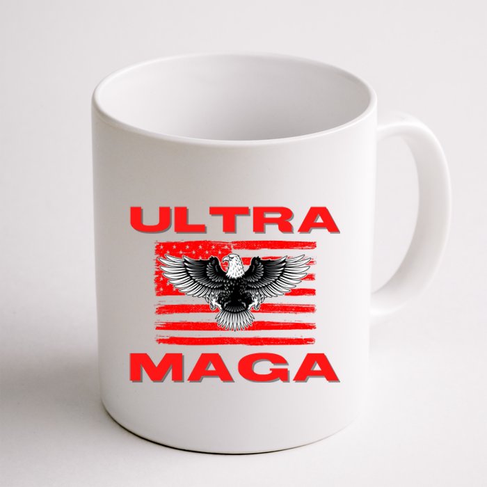 Ultra MAGA Conservative US Flag Coffee Mug