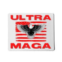 Ultra MAGA Conservative US Flag Mousepad