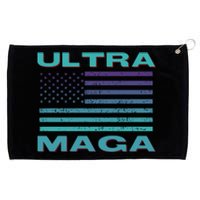 Ultra MAGA Conservative US Flag Grommeted Golf Towel