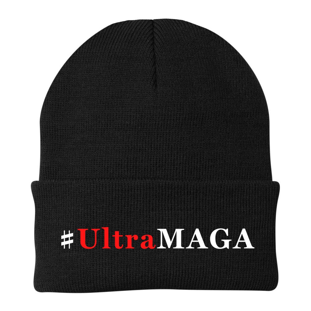 Ultra MAGA Conservative Anti Biden Republican Beanie