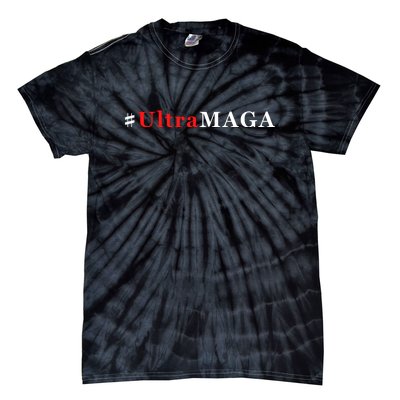 Ultra MAGA Conservative Anti Biden Republican Tie-Dye T-Shirt