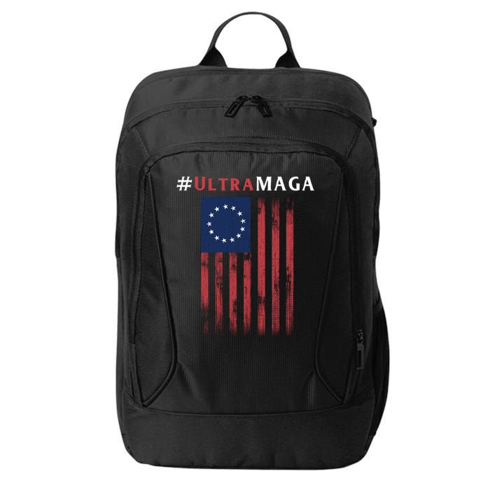 Ultra MAGA Conservative Anti Biden Republican City Backpack