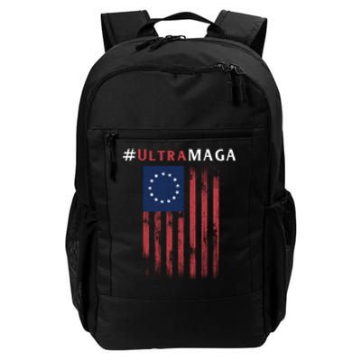 Ultra MAGA Conservative Anti Biden Republican Daily Commute Backpack