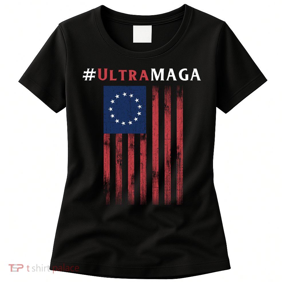 Ultra MAGA Conservative Anti Biden Republican Women's T-Shirt