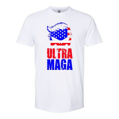 Ultra MAGA Funny Conservative Anti Biden Softstyle CVC T-Shirt