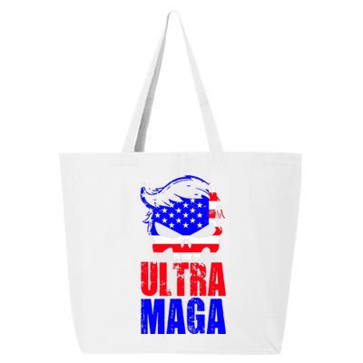 Ultra MAGA Funny Conservative Anti Biden 25L Jumbo Tote