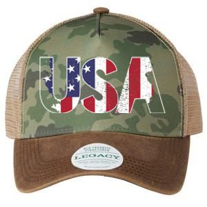 Usa Meaningful Gift Legacy Tie Dye Trucker Hat