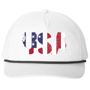 Usa Meaningful Gift Snapback Five-Panel Rope Hat