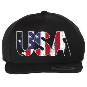 Usa Meaningful Gift Wool Snapback Cap