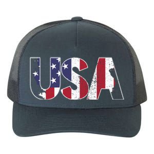 Usa Meaningful Gift Yupoong Adult 5-Panel Trucker Hat