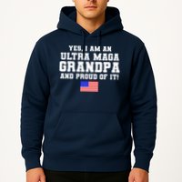 Ultra MAGA Grandpa And Proud Of It USA Pride Fathers Day 2022 Hoodie