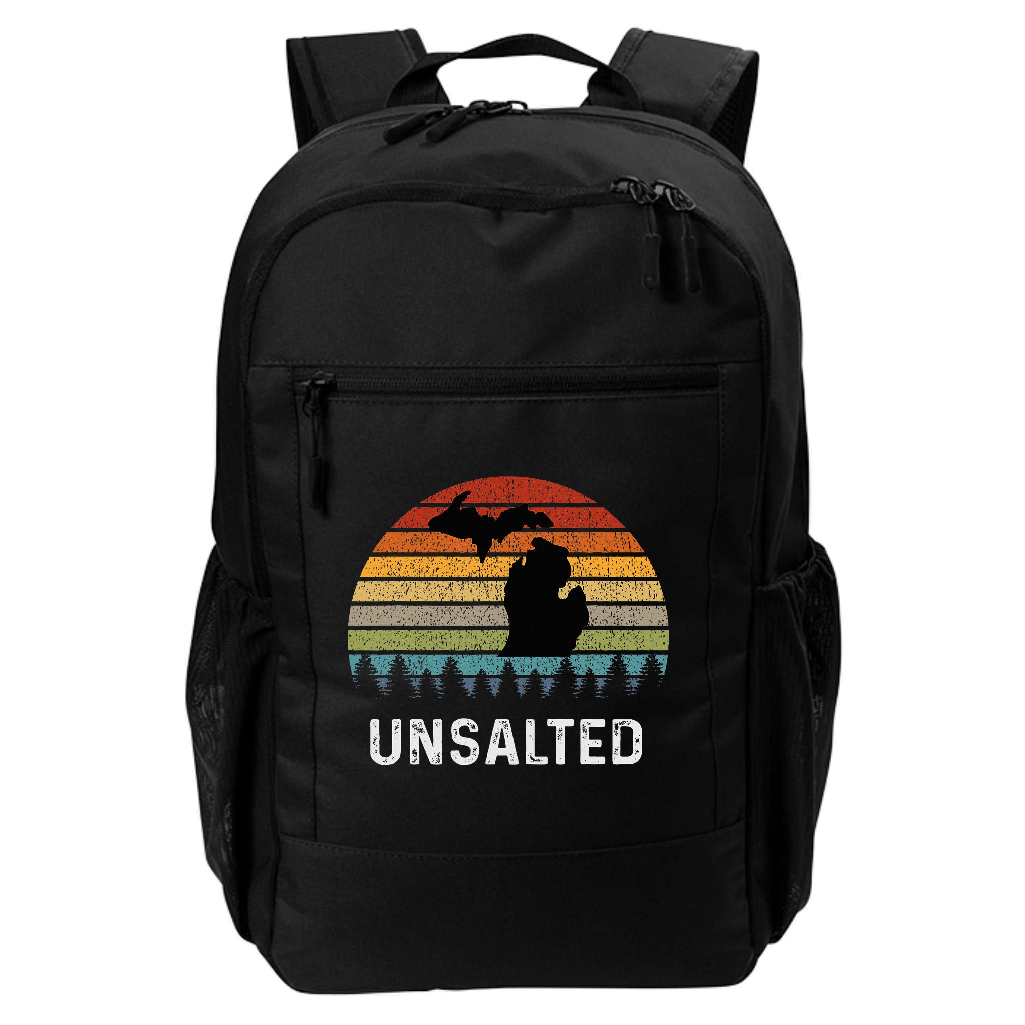 Unsalted Michigan Great Lakes Mi Retro Backpack