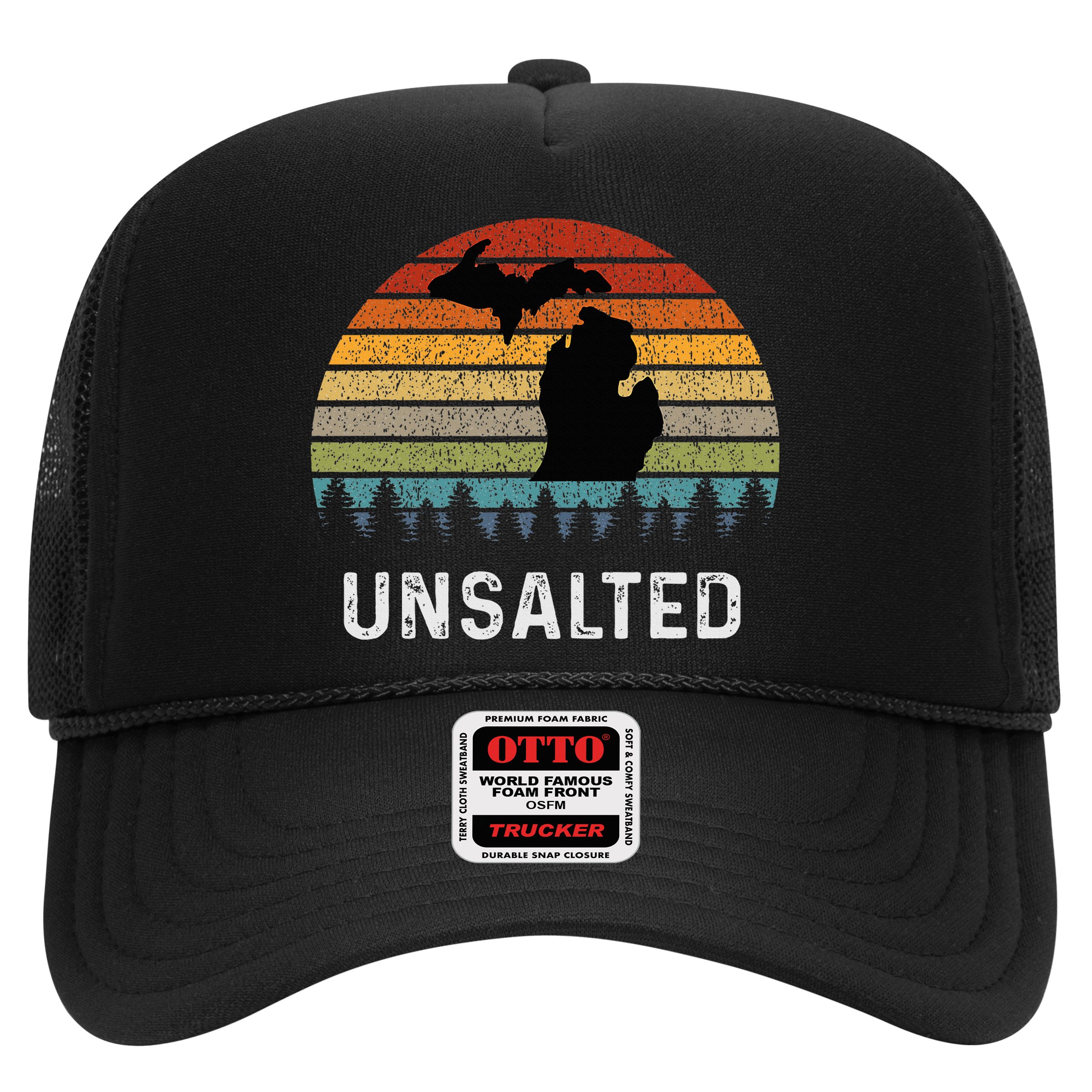 Unsalted Michigan Great Lakes Mi Retro Hat