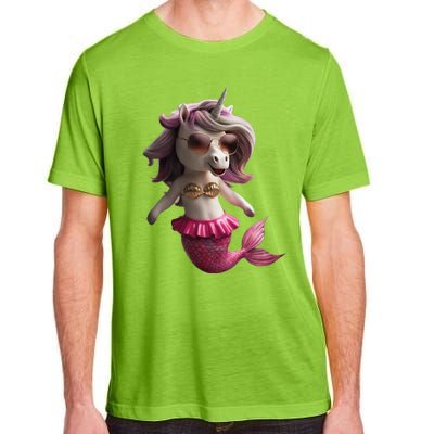 Unicorn Mermaid Gift Idea Fashion Adult ChromaSoft Performance T-Shirt