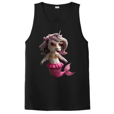 Unicorn Mermaid Gift Idea Fashion PosiCharge Competitor Tank