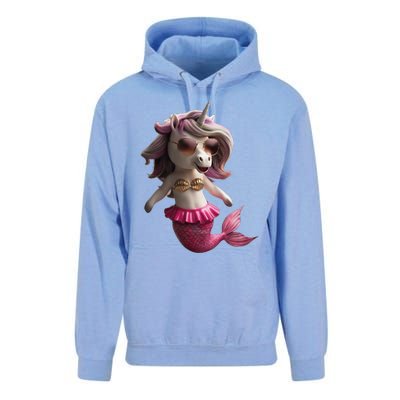 Unicorn Mermaid Gift Idea Fashion Unisex Surf Hoodie