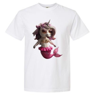 Unicorn Mermaid Gift Idea Fashion Garment-Dyed Heavyweight T-Shirt